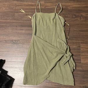 Princess Polly, olive green dress